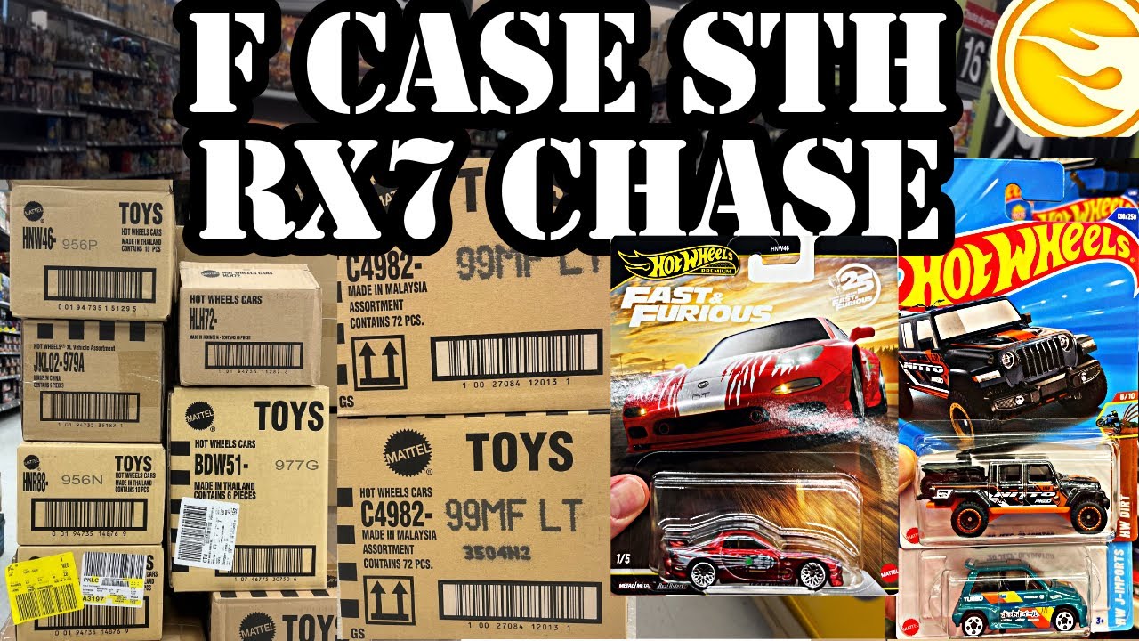 FIRST SUPER TREASURE HUNT OF 2026!!!  RX7 chase from a fresh pallet New mix of HOT ONES Peg hunting 