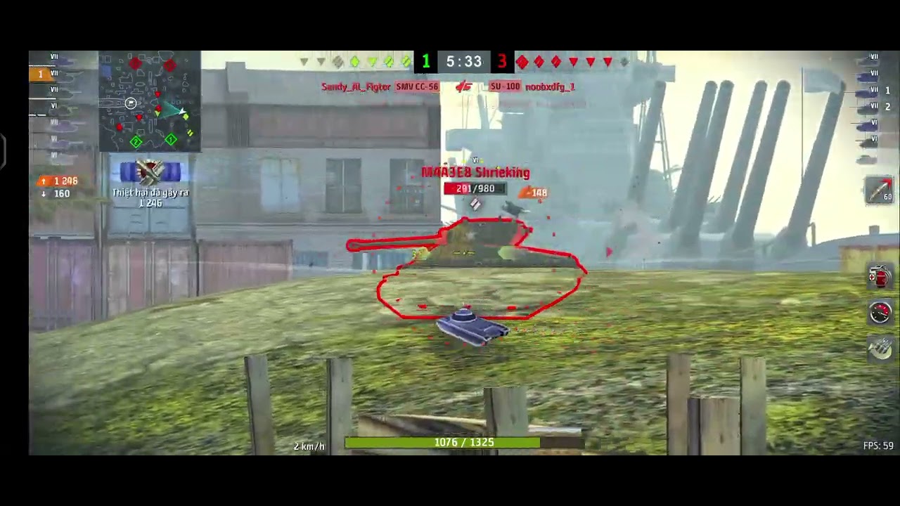 The nightmare of asia server | WoT Blitz