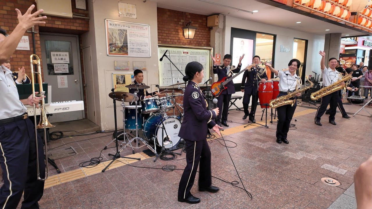 陸上自衛隊第4音楽隊  TENJIN SHOWTIME（2024/09/28）新天町メルヘン広場