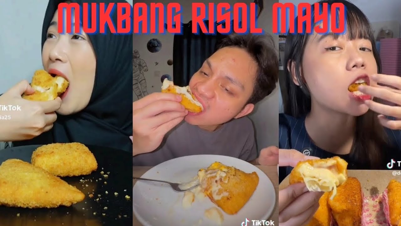 MUKBANG RISOL MAYO🥵||KOMPILASI MUKBANG TIKTOKERS