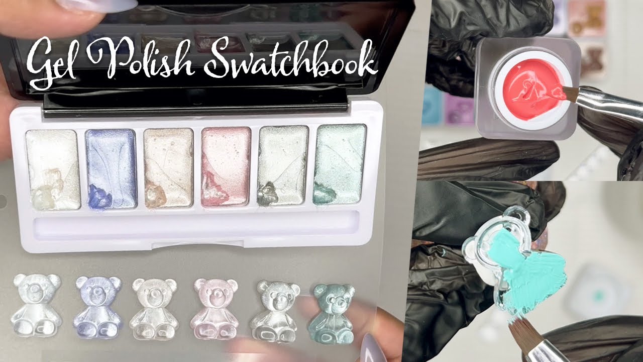 DIY Gel Polish Organisation + Swatchbook 🪄