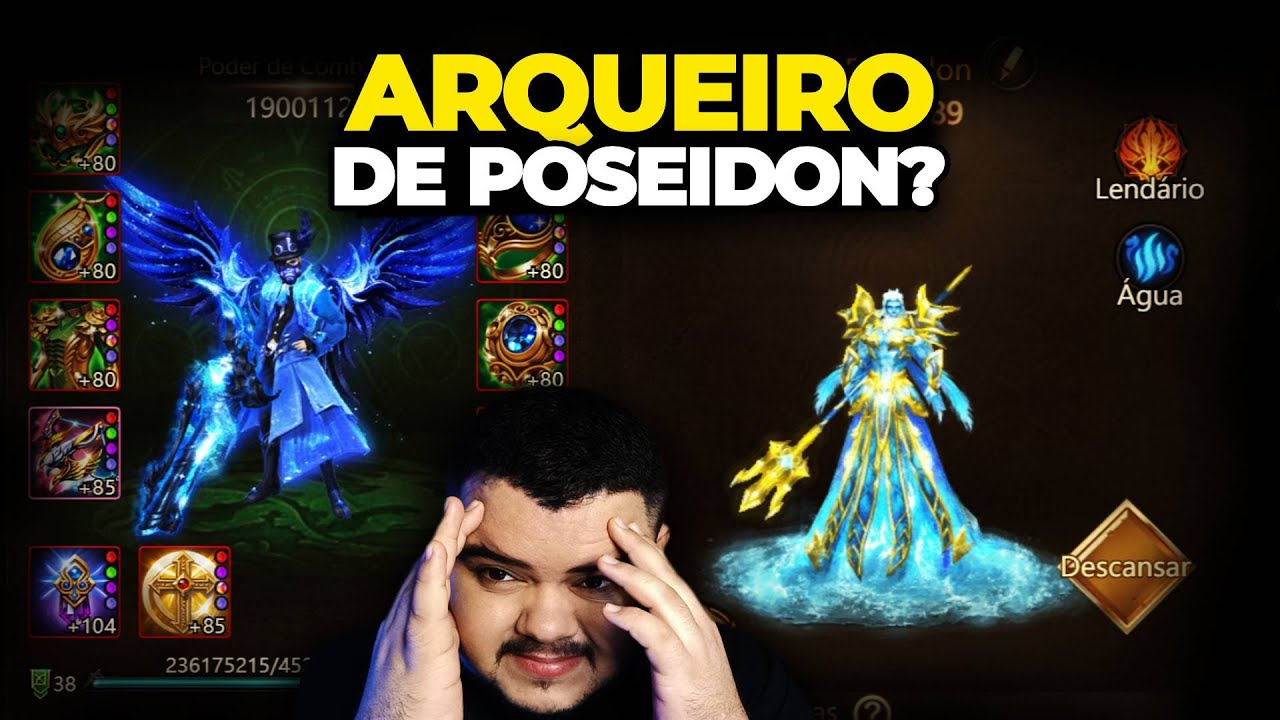 Making Poseidon: The First Poseidon on YouTube in Wartune Ultra!