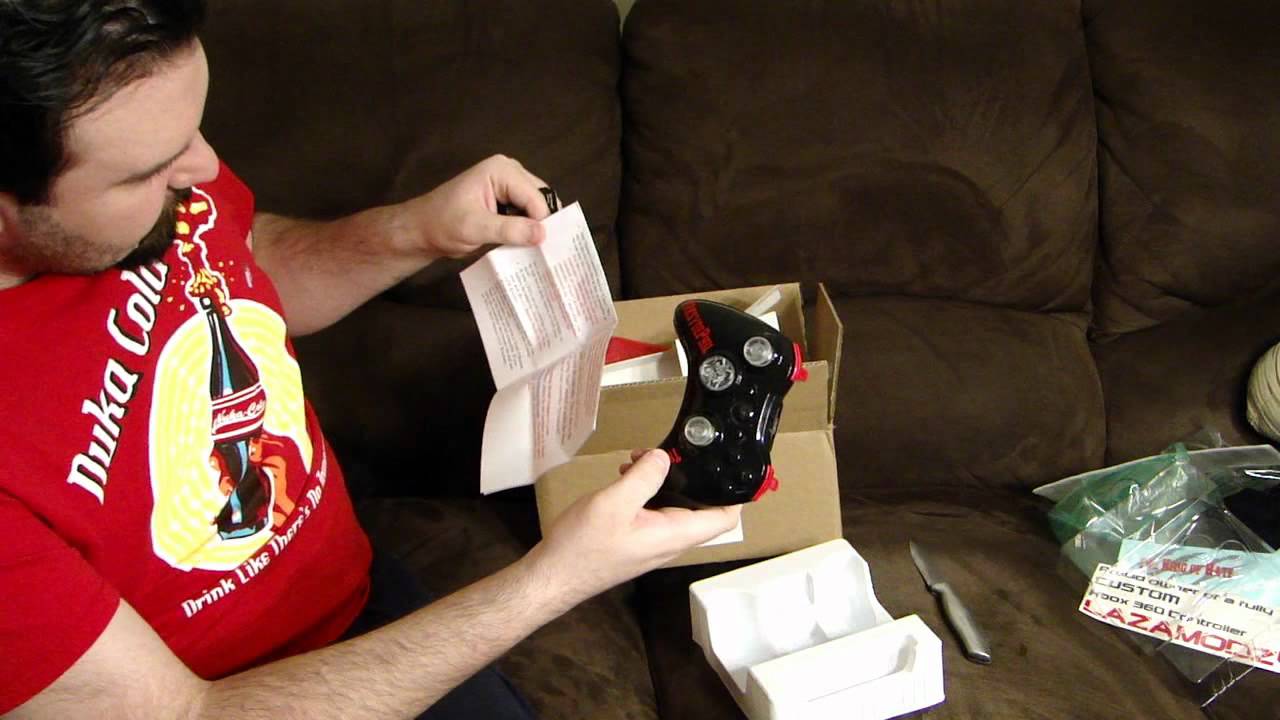 Special Unboxing: Laza Modz Custom Xbox 360 Controller!