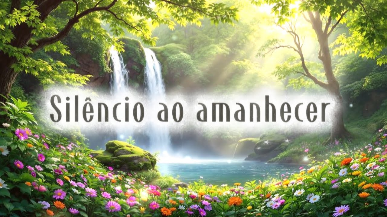 Silêncio ao amanhecer Música para meditar relaxar começar o dia com paz e harmonia @CalmWavesBR 