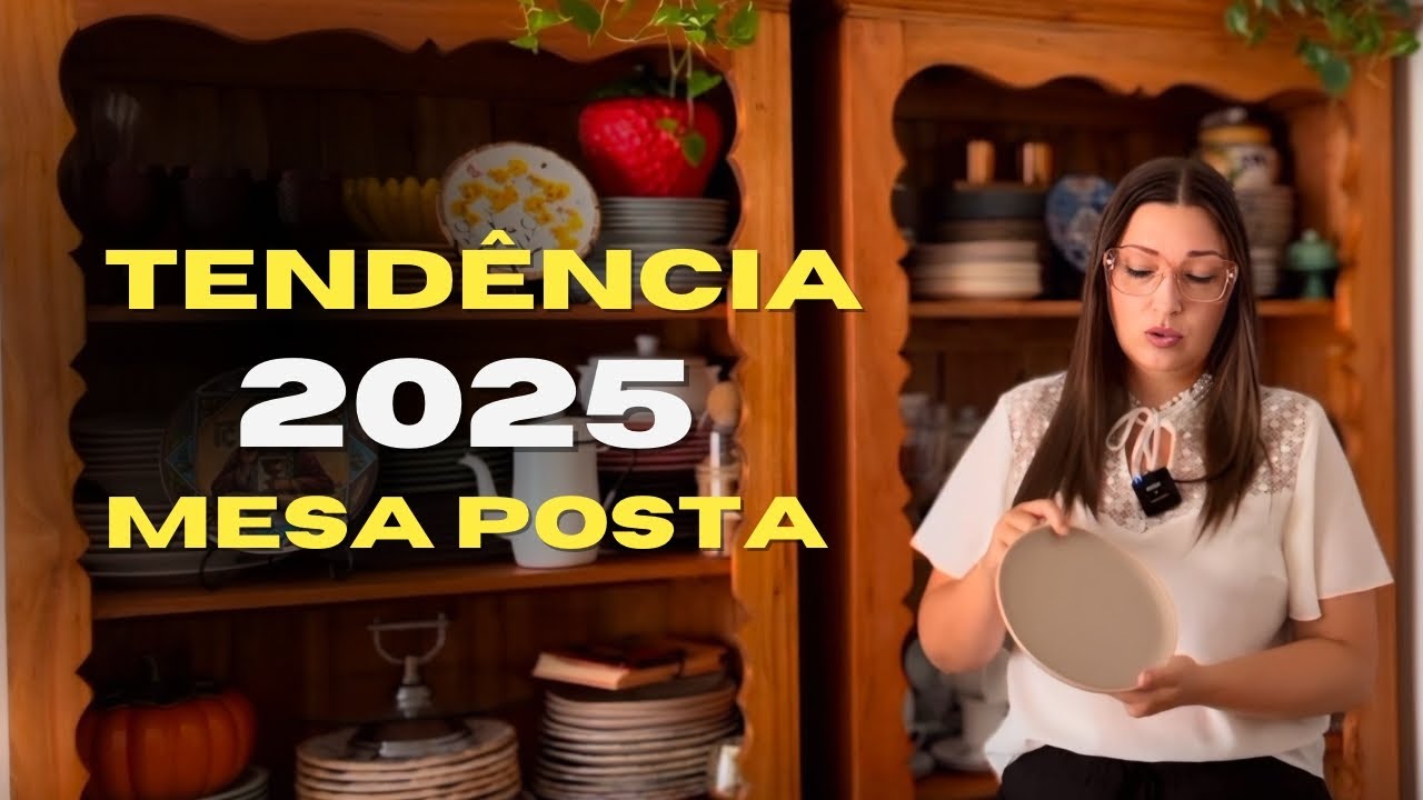 Tendência de peças de Mesa Posta para 2025