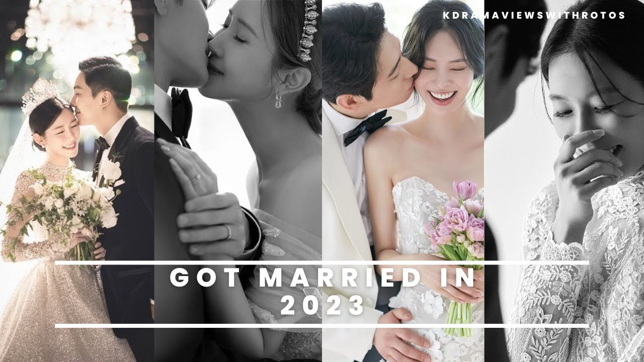 11 FAMOUS KOREAN CELEBRITIES COUPLES WHO GOT MARRIED IN 2023...#married #couple #2023