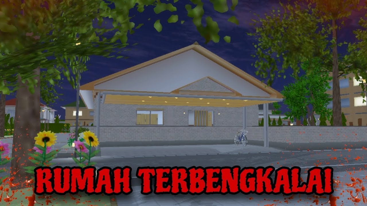 RUMAH TERBENGKALAI || HORROR MOVIE SAKURA SCHOOL SIMULATOR