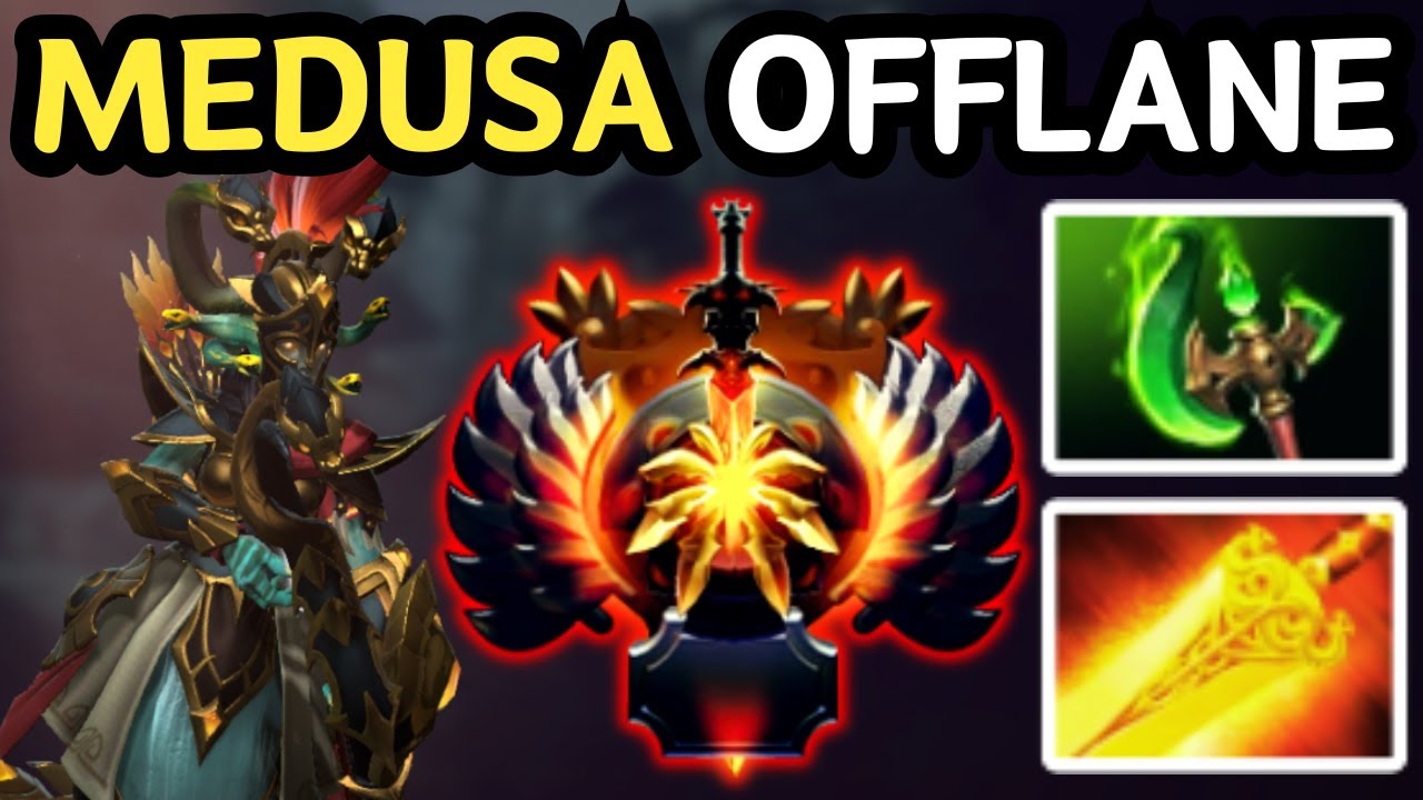 🔥 THE MOST BROKEN OFFLANE HERO IN 2025 &mdash; MEDUSA 🔥 DOTA 2