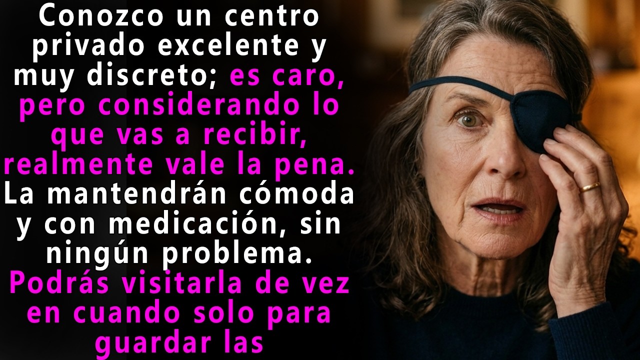 En mi cirugía de cataratas escuché al médico decir: «Entrégaselo a su esposo»…
