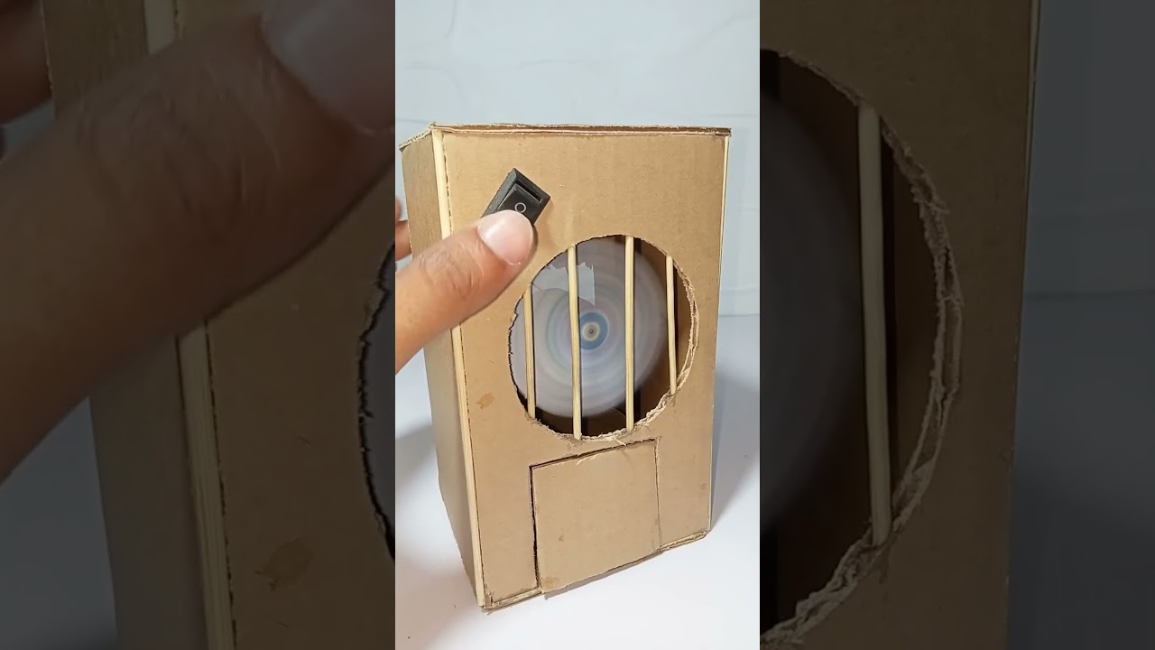This Mini Air Cooler Is Made From Cardboard... And It Actually Works!