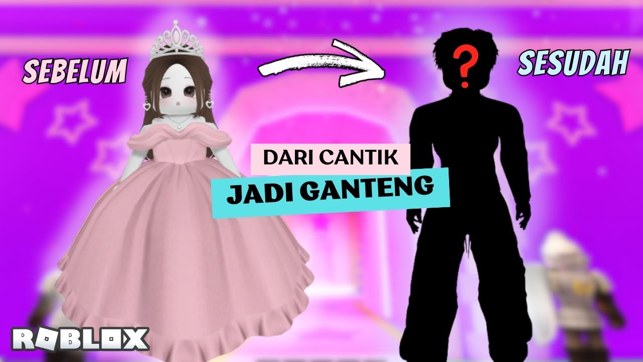 DARI CANTIK JADI GANTENG?? AKU MENYAMAR JADI ABANGNYA BOBA?!😲 @Bobarose19 I Roblox Indonesia
