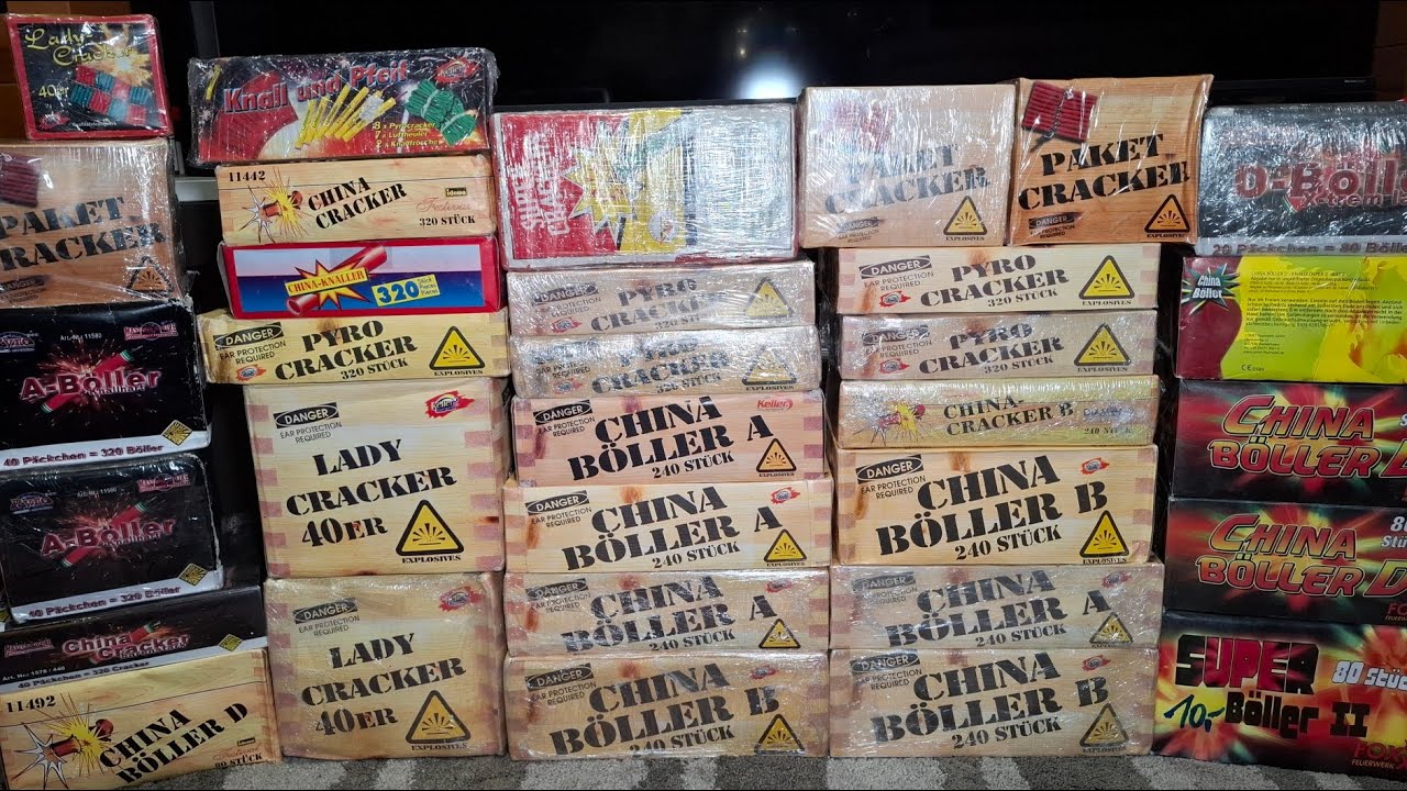 XXL RARITÄTEN FEUERWERK UNBOXING. TEIL 2 