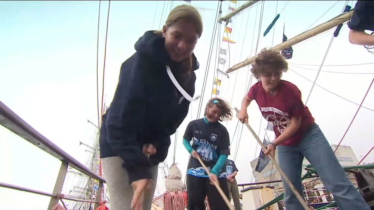 Meet the trainees keeping the history of Tall Ships alive at festival