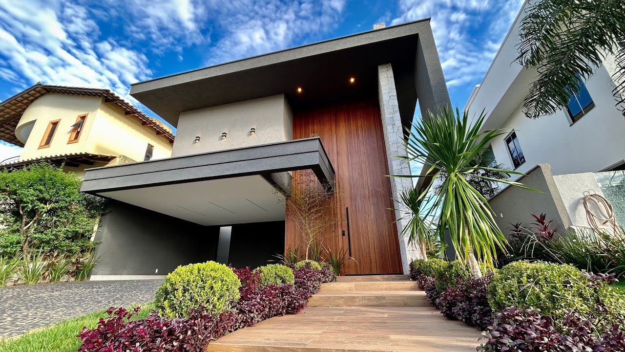 TUOR EM UMA CASA INCRÍVEL | Jardins Madri - Goiânia