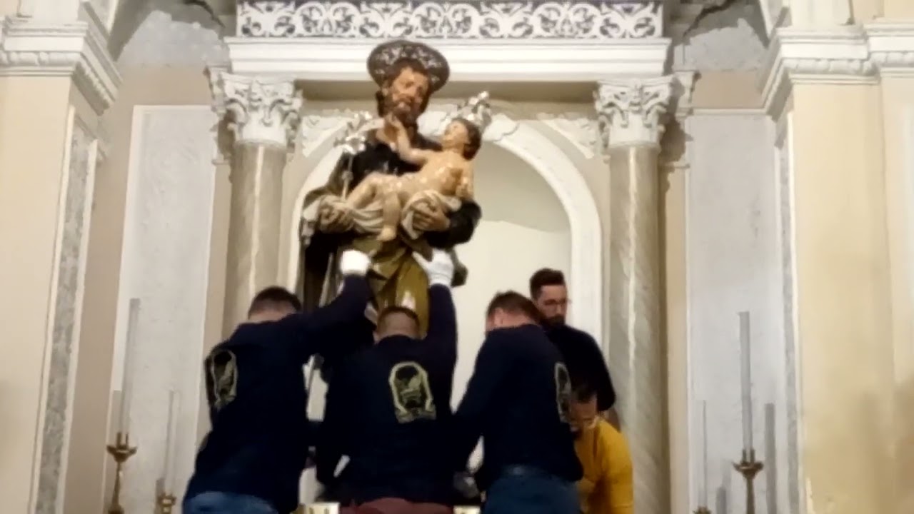 St. Joseph 2023 in Santa Croce Camerina Sicily - San Giuseppe (scinnuta)