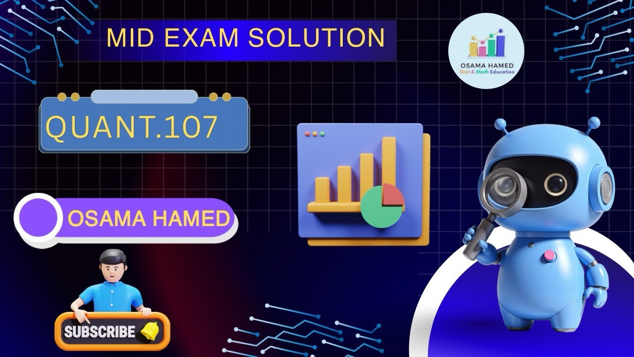 كمي 107- جامعة الملك سعود- حل اختبار  المد - جزء 2