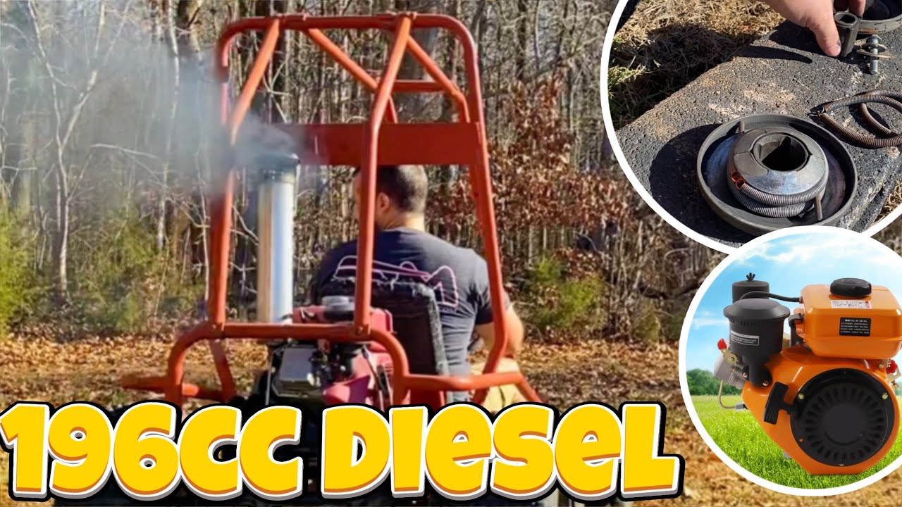 Пружины гидротрансформатора Amazon 196cc Diesel Lighter — плохая идея!
