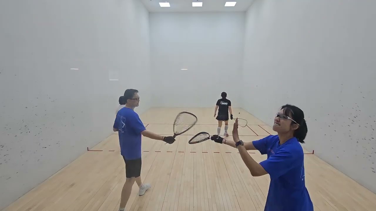 260110토 에라모&스윙 교류전 백웅기 김은혜 / 유일미 이효원 @라켓볼 #racquetball