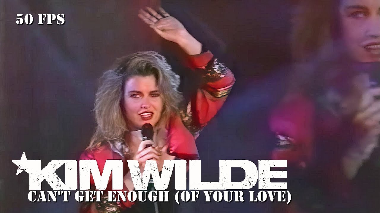 Kim Wilde - Can't Get Enough (Of Your Love) @ TV Stars [50 FPS] [June 1990]