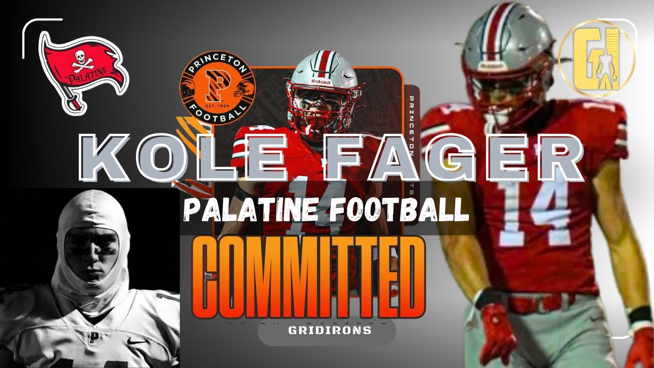 Kole Fager Gridirons Highlights || Palatine Football ||