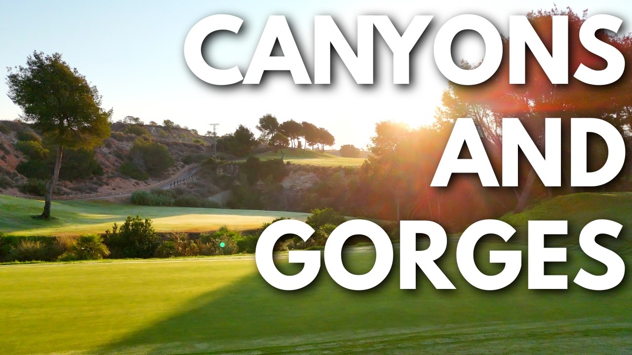 Las Ramblas Golf: Unbelievable Drone Views of Spain's Canyon Course