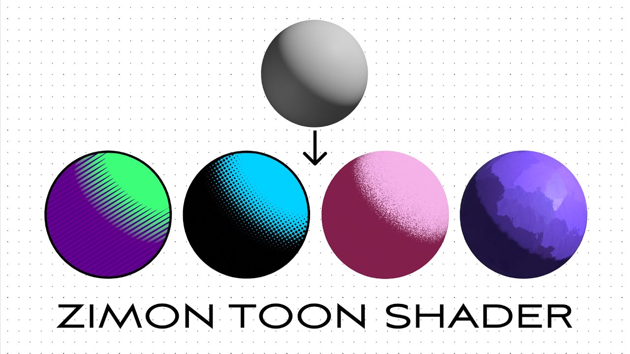 Blender多合一卡通风格化着色器ZimonToonShader