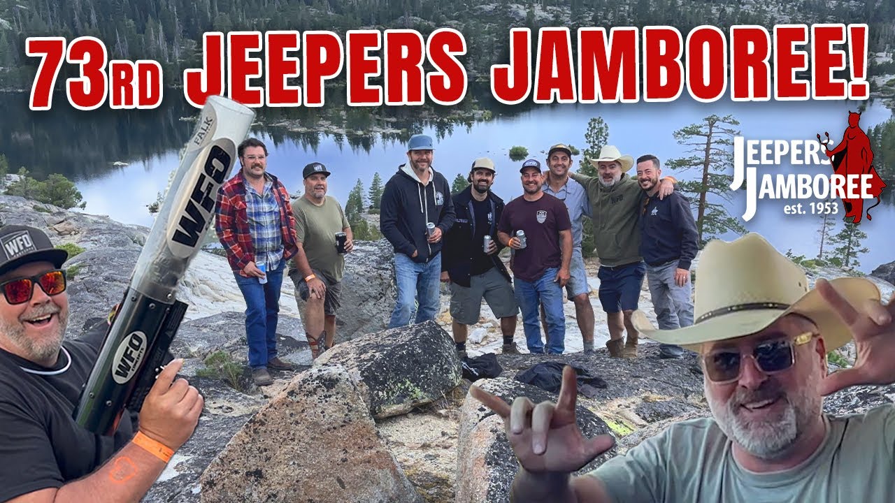 Endless mischief, LATE starts & broken-down Jeeps! Doin it! Experience Jeepers Jamboree 2025 w/ WFO!