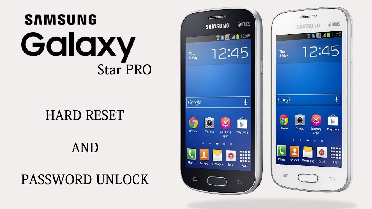 [RepairMan]Samsung Galaxy Star Pro GT-S7262  Hard Reset Password Unlock