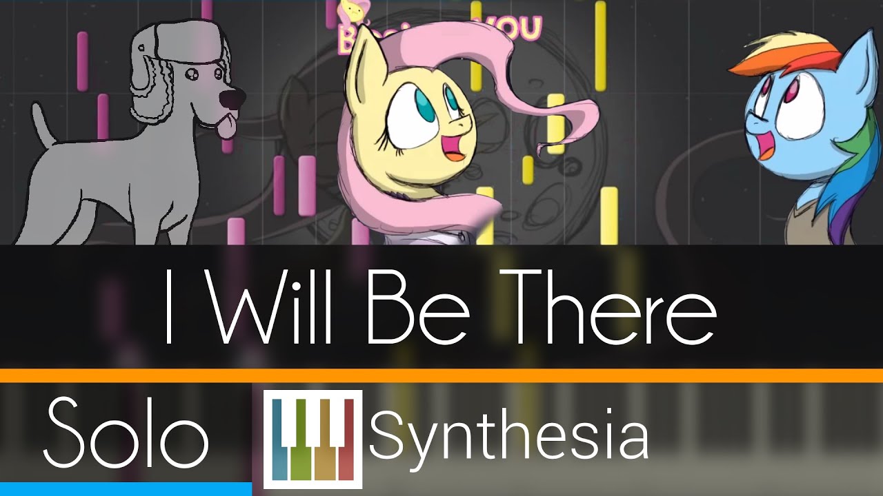 I Will Be There - Count of Monte Cristo - |SOLO PIANO TUTORIAL w/LYRICS| -- Synthesia HD