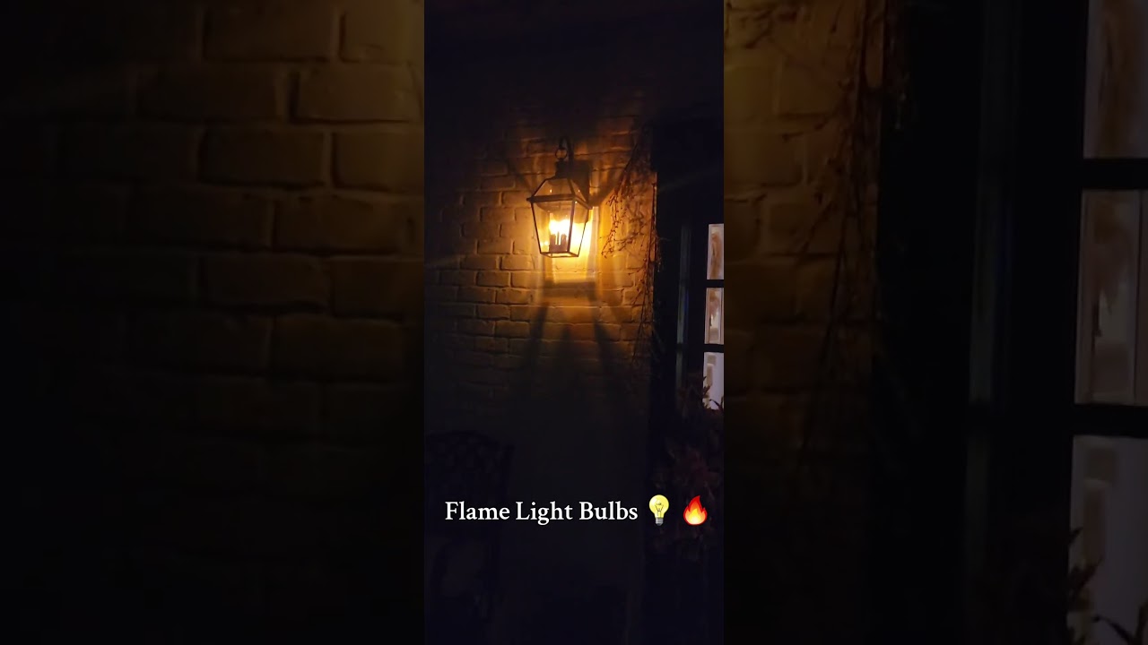Check out these awesome flickering light bulbs that look like real flames😍 #fy #fypシ #amazon #flame