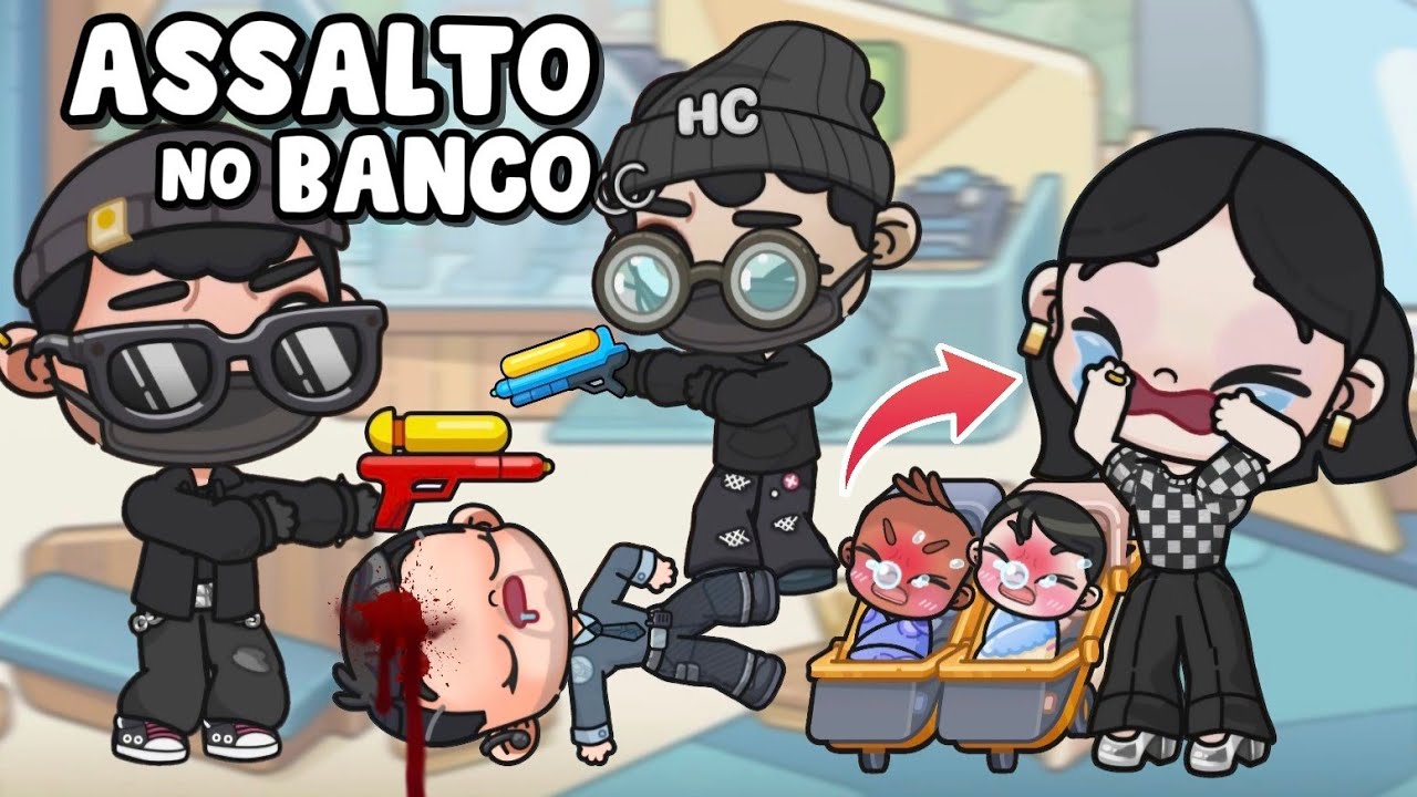 ROTINA ASSALTO NO BANCO | AVATAR WORLD ROTINAS E HISTÓRIAS