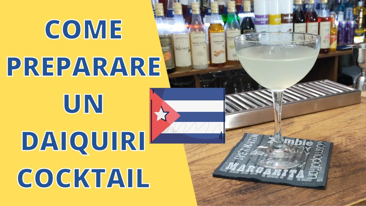 Come preparare un Daiquiri Cocktail IBA | Storia e Ingredienti