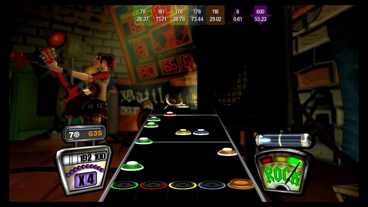 SexyBack - Justin Timberlake Guitar FC (GH2 Custom) Guitar Hero 2 Xbox 360 HD Gameplay
