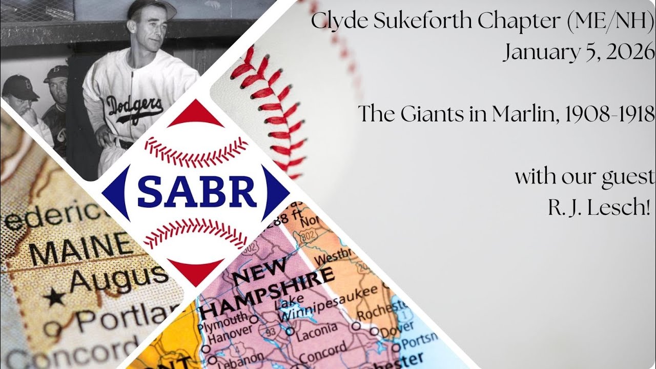 Clyde Sukeforth Chapter Meeting with R. J. Lesch!