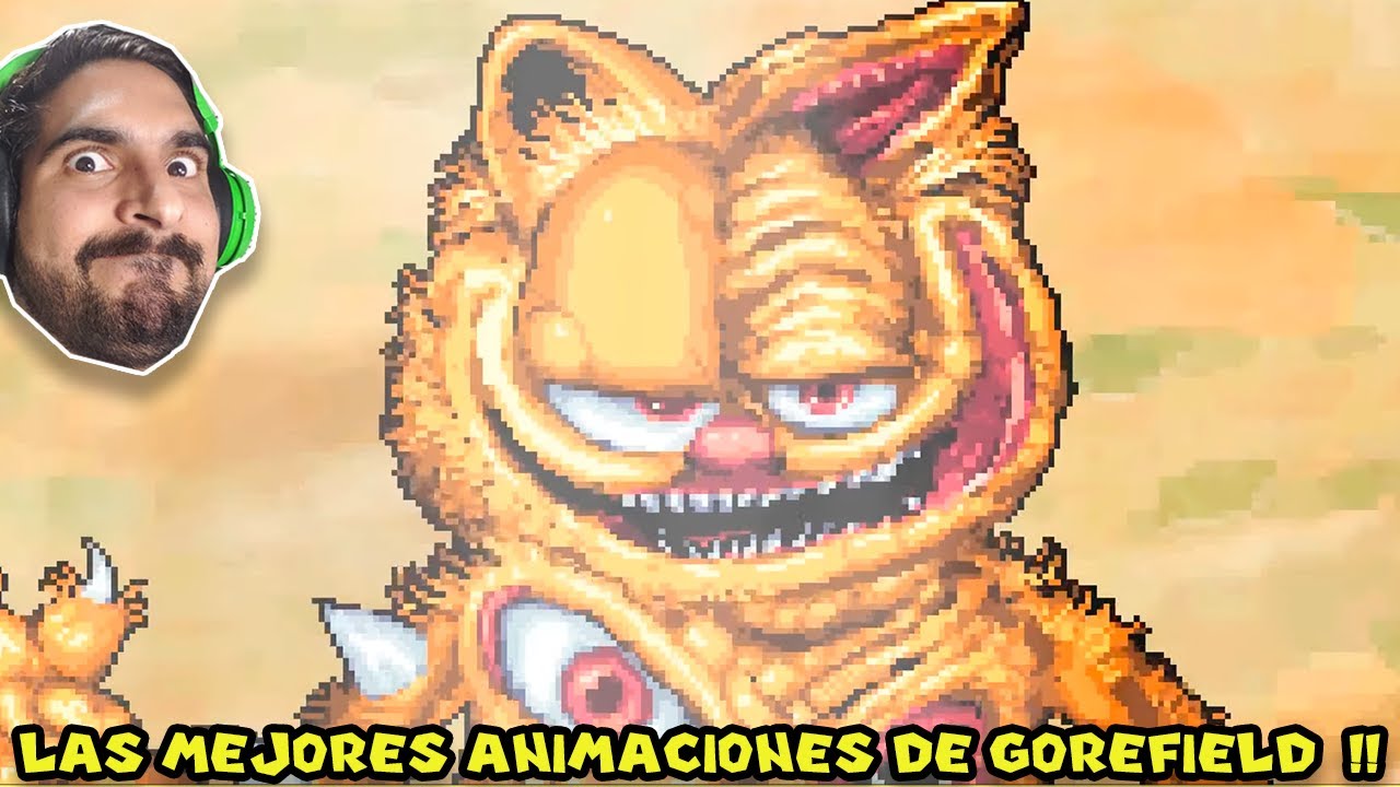 REACCIONANDO A LAS MEJORES ANIMACIONES DE GOREFIELD !! - Reacciones Gorefield con Pepe el Mago