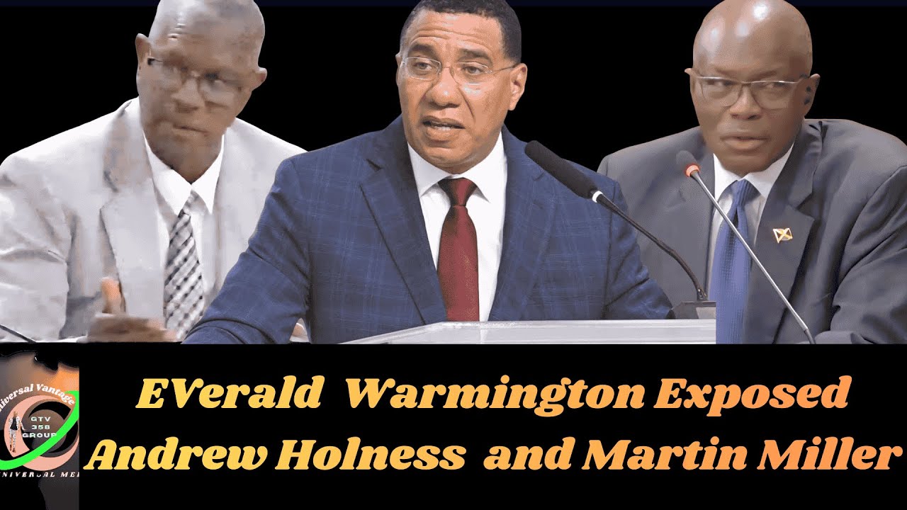 Everald Warmington Exposed Hurricane Melissa Money Laundering Scam Between Government and Churches