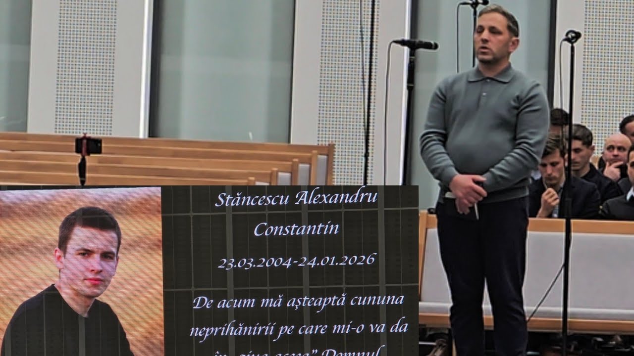 Nu uita, nu uita, ești mântuit prin jertfa Sa - Ștefan Hrihor ( Priveghi Alex Stăncescu )