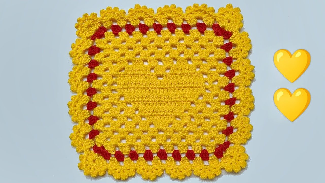 किरोसिया से थालपोश बनाना सीखें How To Crochet Thalposh, Woolen Rumal, Table cover Thalpos Tutorial