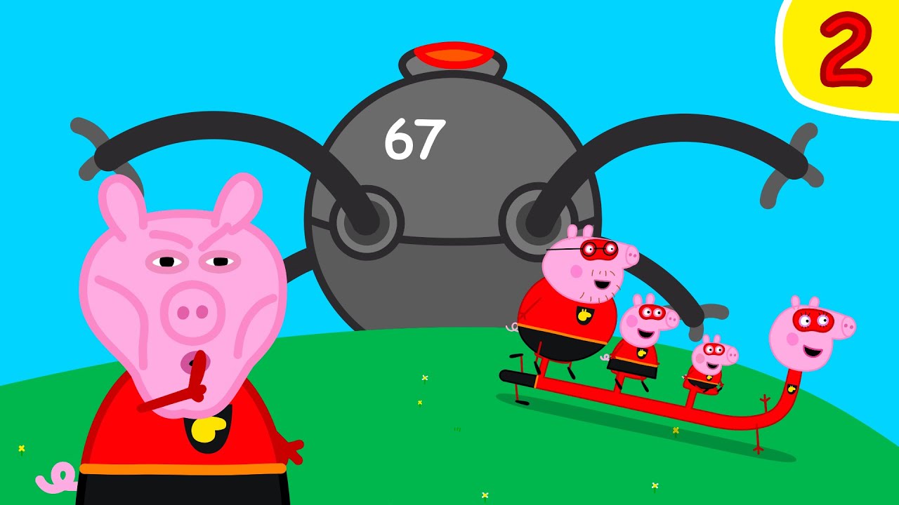 Los Increíbles 2 - Animación Divertida - Peppa Intenta No Reírte