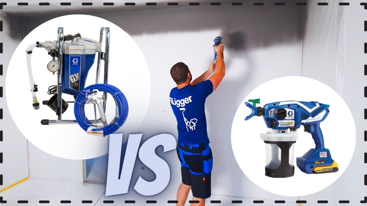 Graco Ultra Max Handheld VS Graco GX21