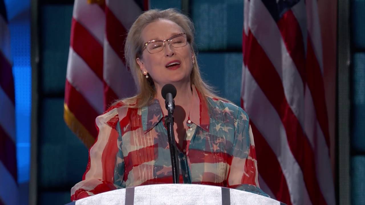 Meryl Streep at DNC 2016