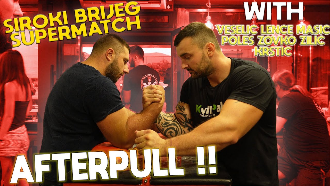 Meet TOP Balkan Armwrestlers !!! - Afterpull at Siroki Brijeg BIH - Part 1