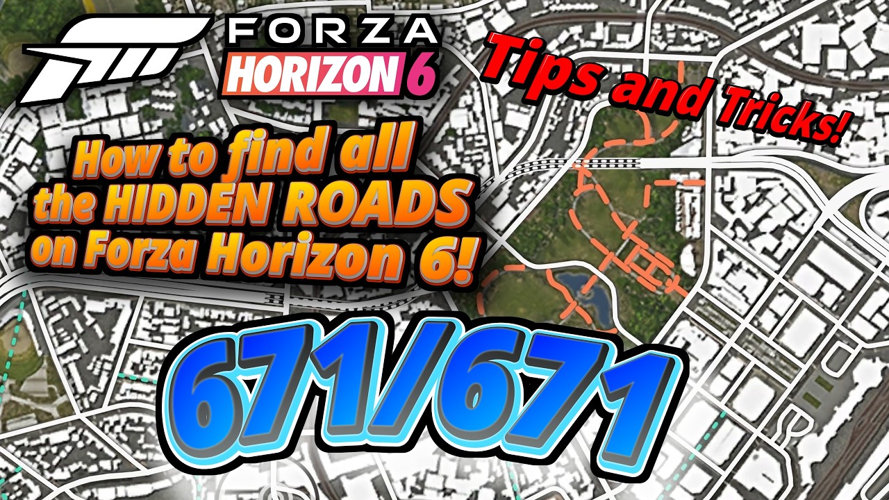 How to find all the HIDDEN ROADS on Forza Horizon 6! (Tips and Tricks!)