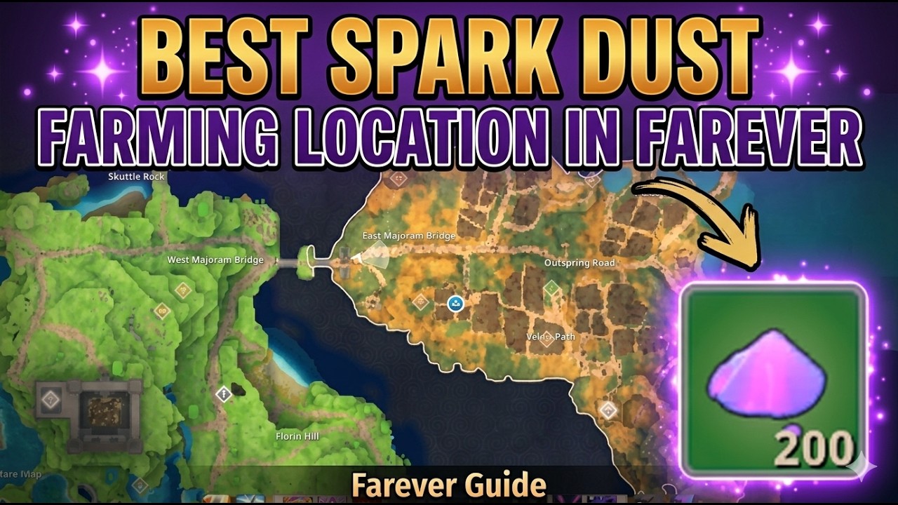 FASTEST SPARK DUST FARMING METHODS (2 EASY WAYS) | FAREVER