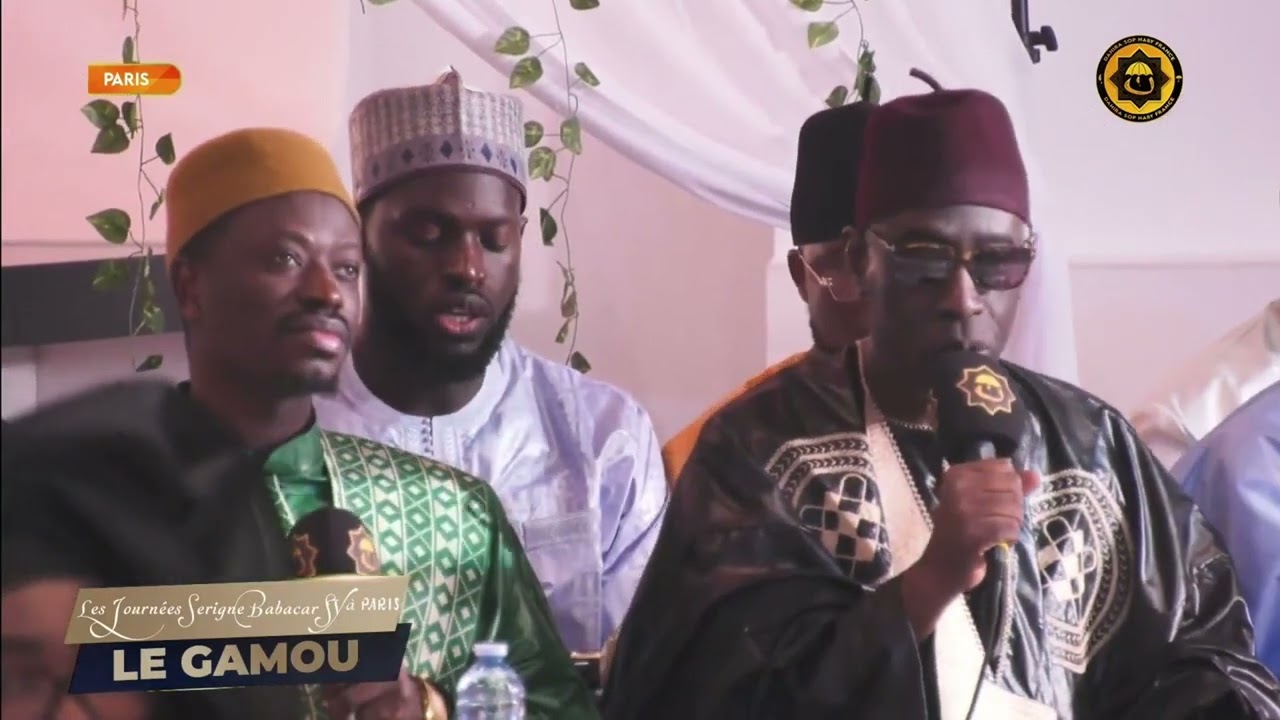 DUO ABDOU AZIZ MBAYE ET PAPE MALICK-EXTRAIT LES JOURNEES SERIGNE BABACAR SY DE PARIS-SOP NABY FRANCE