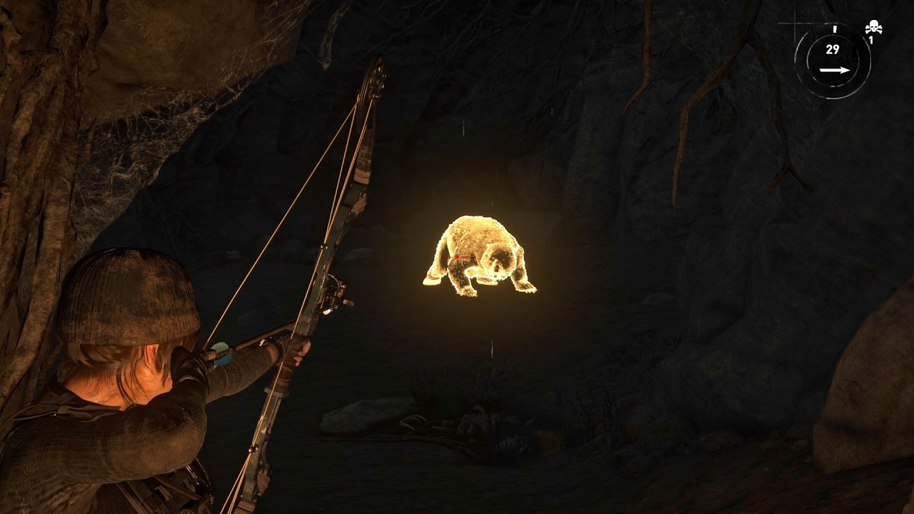 Easiest Way To Kill Bear - Rise Of the Tomb Raider
