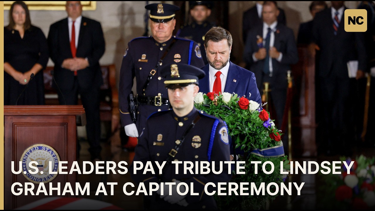 Lindsey Graham Remembered at Emotional U.S. Capitol Tribute Ceremony | AC1P