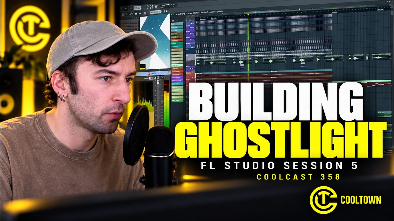 COOLCAST 358 | Ghostlight | FL Studio Session 5 | Layered Bass and Final Mix