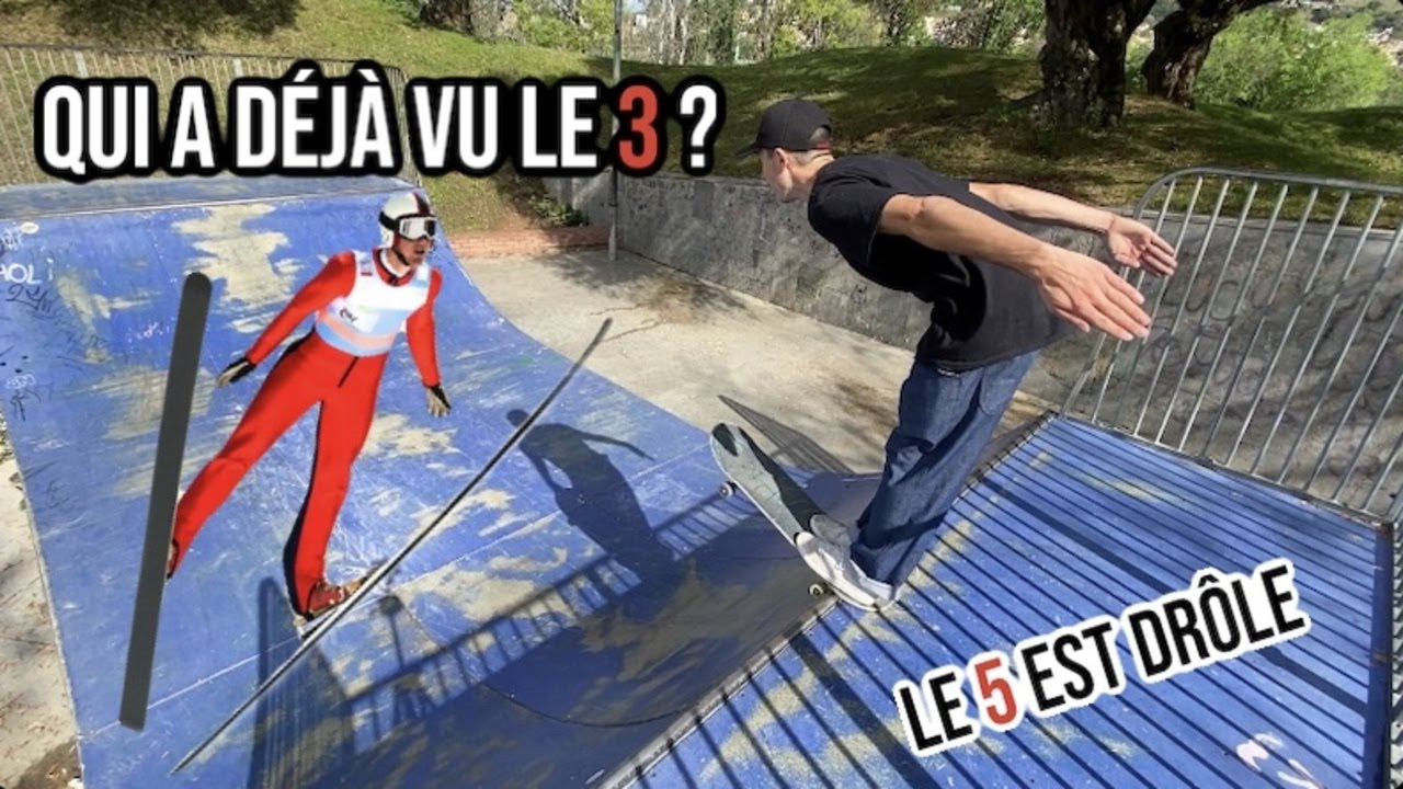 5 Tricks de Skate Bizarres et leurs conseils (Mini Rampe) 😳