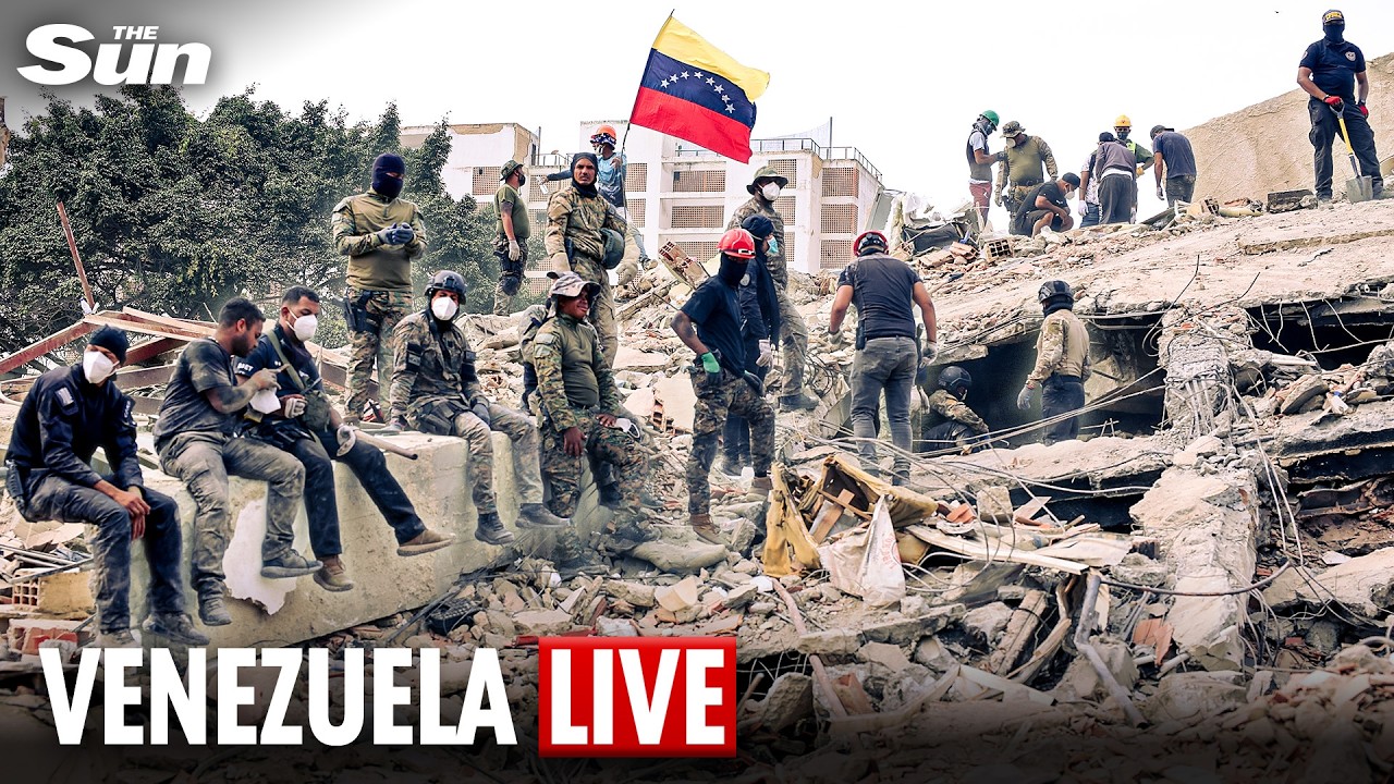 LIVE: Venezuela earthquake update as rescuers search rubble in the capital